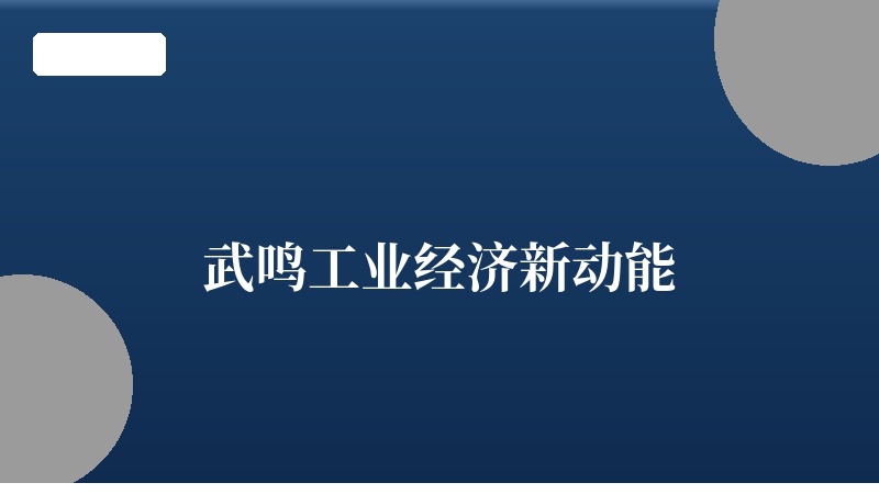 武鸣工业经济新动能：从传统制造到新兴产业的转型之路