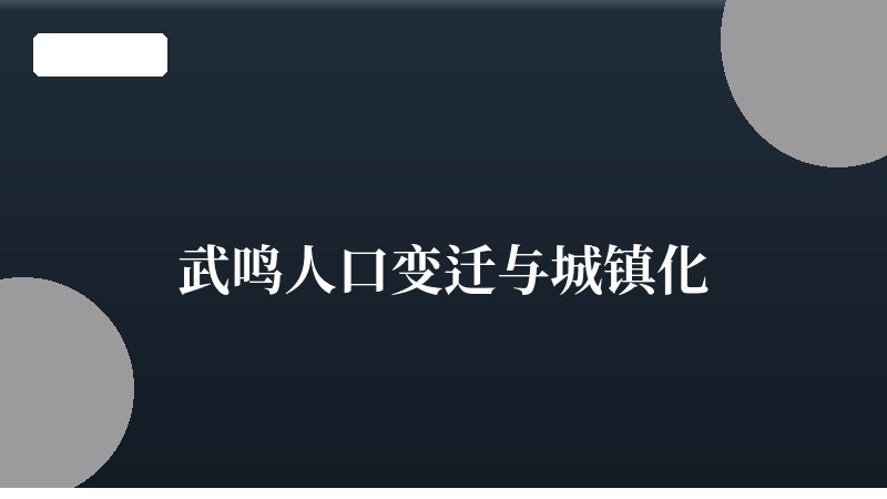 武鸣人口变迁与城镇化进程：18万师生的大学城如何重塑武鸣