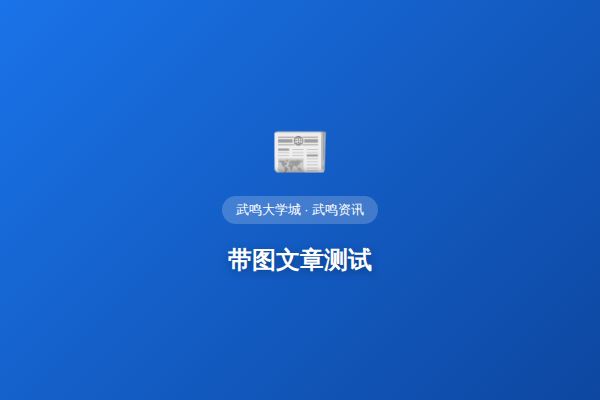带图文章测试